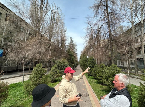 walking almaty