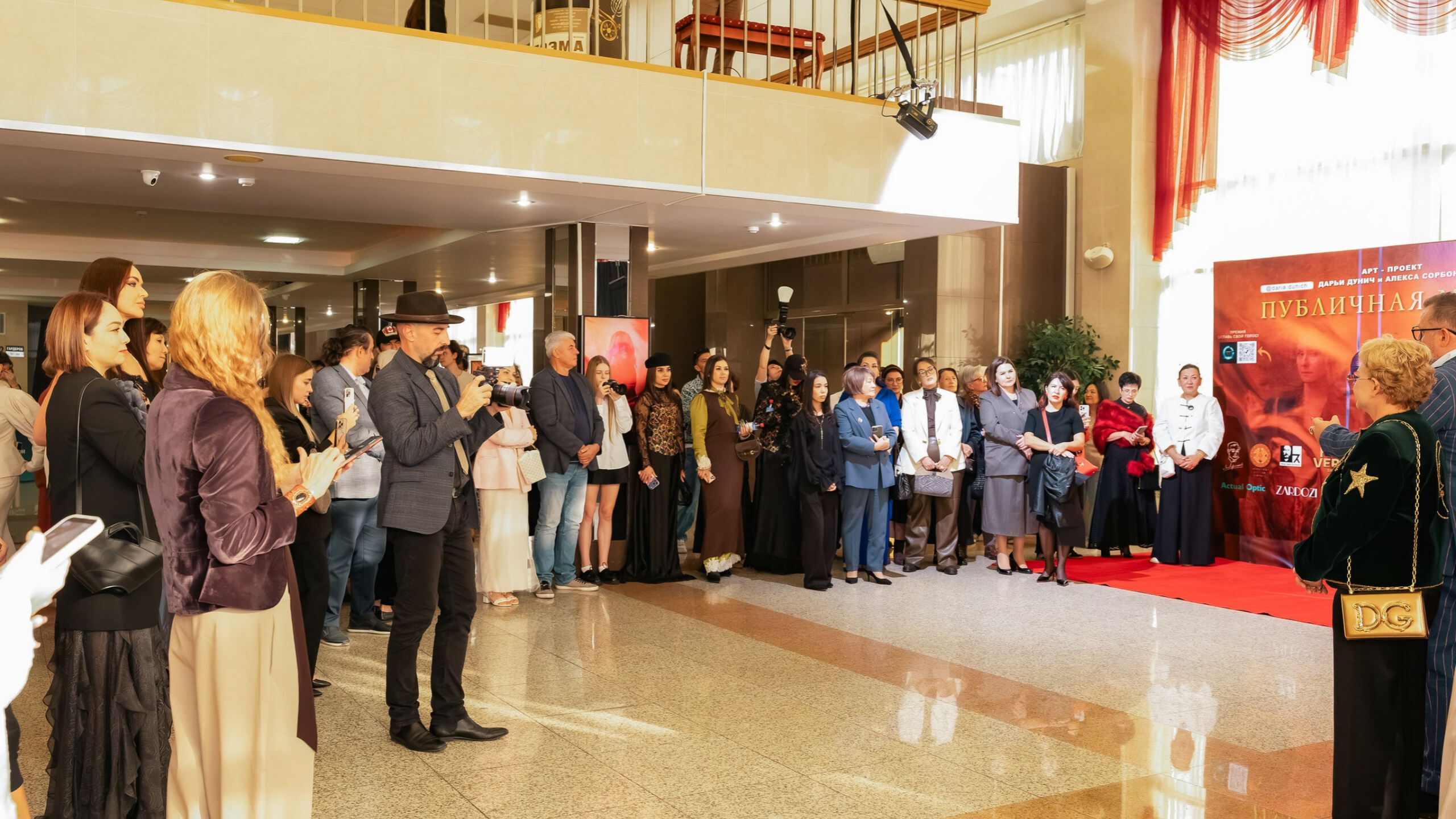 public mask art exhibition in almaty