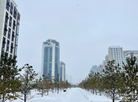 winter kazakhstan