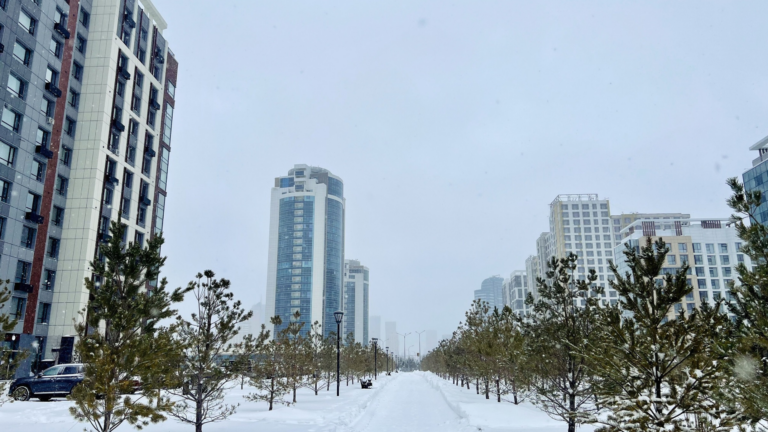 winter kazakhstan